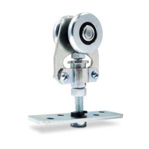 Corredera D-150 2 unidades acero cincado para riel U150 Ducasse