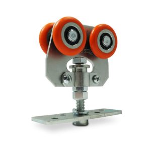 Corredera DN 300HD 2 unidades ruedas revestidas para riel U300 Ducasse
