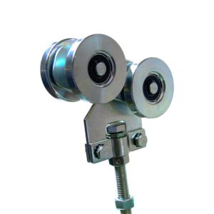 Corredera D 1000-02 acero cincado para riel U700 Ducasse