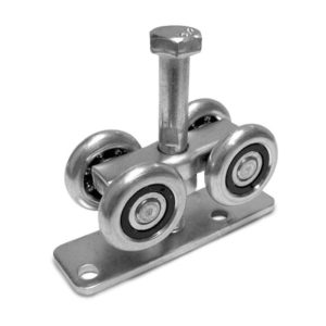 Corredera Eco-100 2 unidades acero cincado para riel U100 Ducasse