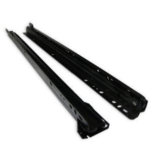 Par corredera SBP para cajón con polín 40cm negro Ducasse