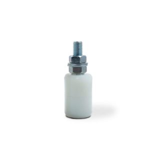 Guia simple roller nylon blanco 40mm x 60mm Ducasse