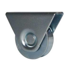 Rueda porton 50mm con base 75kg carga x rueda 1Pz Ducasse