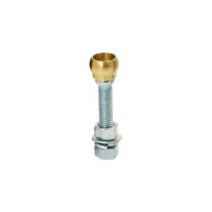 Guia portón simple 25x75mm bronce Ducasse