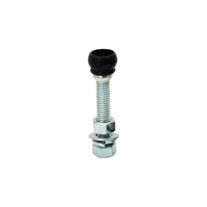 Guia porton simple 25x75mm nylon negro Ducasse