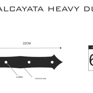 Alcayata 9'' heavy duty Blason