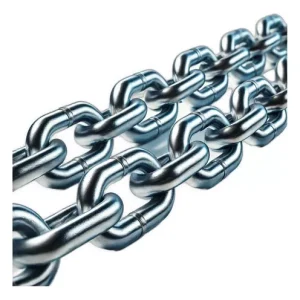 Cadena galvanizada 10mm 3/8´´ eslabón largo x 1 Metro