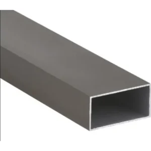 Regla de aluminio tubular 25mm x 75mm x 1mm x 5.85mt