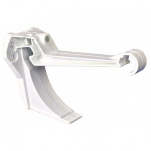 Gancho canaleta invisible blanco Hoffens