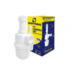 Sifón Loa 1 1/2" - 1 1/4" Salida Recta Hoffens
