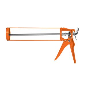Calafatera pistola naranja tipo esqueleto (17550) Truper