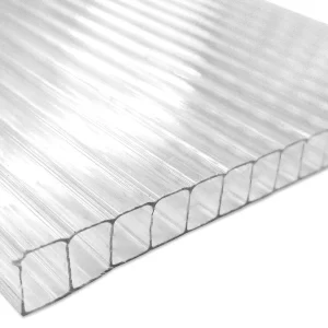 Policarbonato alveolar 1.05 x 2.90 mts x 8mm Transparente DVP