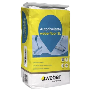 Weber Autonivelante pisos Weberfloor SL polvo 25kg
