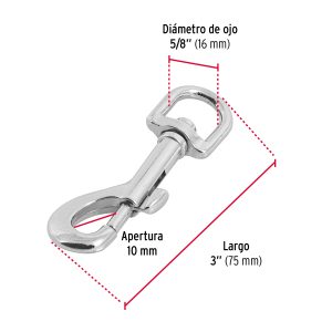 Bandola destorcedora 3 1/2´´ 100Kg (44031) Fiero
