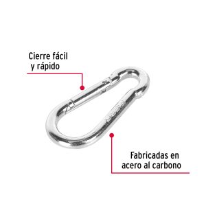 Bandola mosqueton  1/2" 540Kg (44041) Fiero