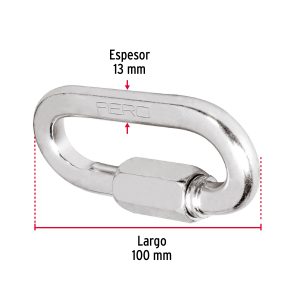 Bandola con seguro 1/2" 1500Kg (44025) Fiero