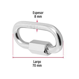 Bandola con seguro 5/16" 800Kg (44023) Fiero