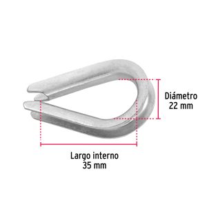 Guardacabo 3/16'' (49909) Fiero