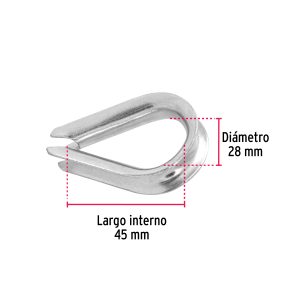 Guardacabo 3/8'' (49913) Fiero