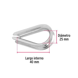 Guardacabo 5/16'' (49912) Fiero