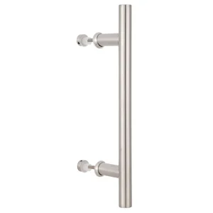 Manillon Thor acceso simple 30cm inox + tope 1/2 luna Yale
