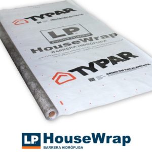Membrana TYPAR  83.8 M2 (2,75 x 30,5 mts) HouseWrap LP