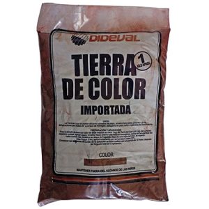 Tierra de color roja 1Kg Dideval