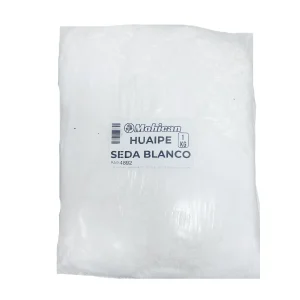 Huaipe seda blanco 1KG bolsa