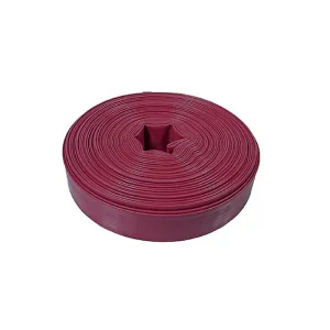 Manguera plana roja presion  HIFLAT  2"  (10 BAR) 100 Mts