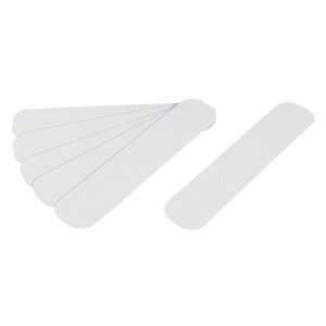 Tiras antideslizante 23 x 5cm 6un transparentes (12531) Truper