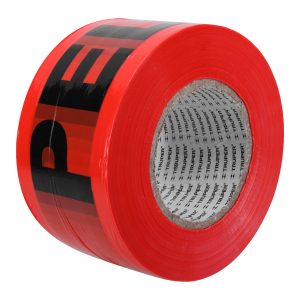 Cinta de precaución roja 305 mts (12585) Truper