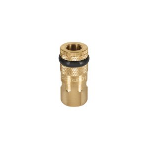 Acople rapido compresor bronce HI 1/4" NPT (19084) Truper