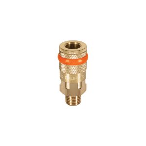 Acople rapido compresor bronce HE 1/4" NPT (19085) Truper