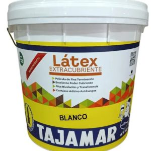 Latex extracubriente blanco tineta 4GL Tajamar