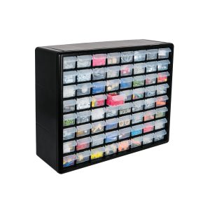 Organizador plastico 64 gavetas (10895) Truper