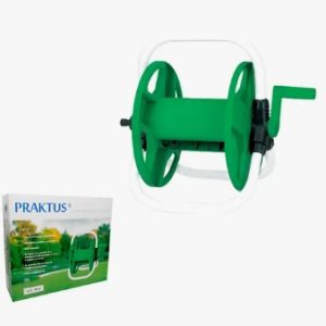 Carrete portatil portamanguera para 1/2" x 25mt Praktus