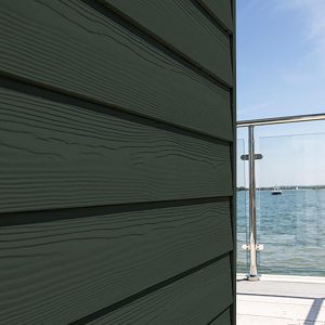 Siding fibrocemento Gris oscuro 6x19x3.66m Cedral  Pizarreño
