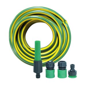 Manguera jardin 1/2" x 10mt con accesorios RAYUN