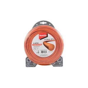 Nylon orillar redondo naranjo/2,4 mm/87 mt Makita