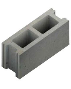 Bloque 14 x 19 x 39 cm  Aconcret