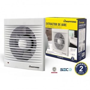 Extractor aire Techo/pared 6"  20W 320 M3/H Hoffens