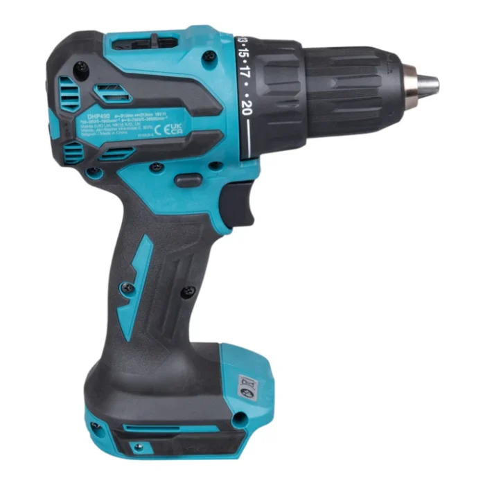 147142-Makita-DHP-490-RF-Akku-Schlagbohrschrauber-18-V-65-Nm-Brushless---2x-Akku-3-0-Ah---Ladegeraet_3