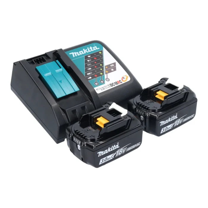 147142-Makita-DHP-490-RF-Akku-Schlagbohrschrauber-18-V-65-Nm-Brushless---2x-Akku-3-0-Ah---Ladegeraet_4