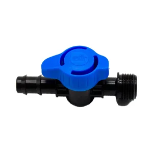 Minivalvula plansa 1/2" 16mm x HE 1/2 EDR