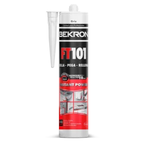 Adhesivo montaje multiproposito blanco 300ml Bekron