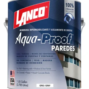 Membrana Impermeabilizante Aqua Proof (gris) paredes 1Gl Lanco