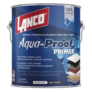 Membrana Impermeabilizante Aqua Proof (negro) 1Gl Lanco