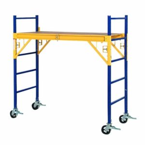 Andamio acero plegable c /ruedas alcance 1.83 Mts Magna