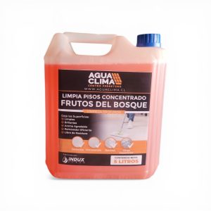 Limpia pisos concentrado frutos del bosque 5 Lts Aguaclima